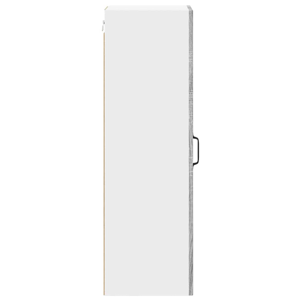 Produktbild för Diskmaskin panel Kalmar Grå Sonoma 30 x 31 x 100 cm