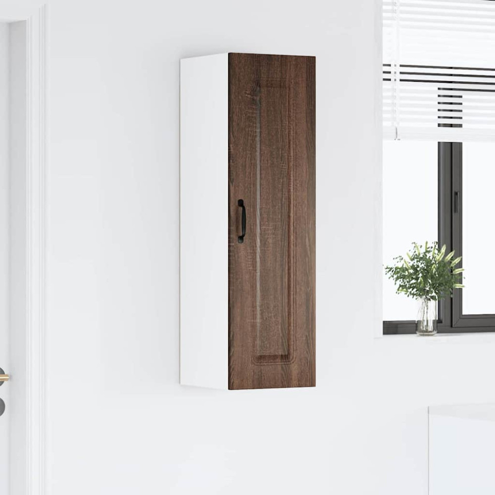 Produktbild för Diskmaskin panel Kalmar Brun Ek 30 x 31 x 100 cm