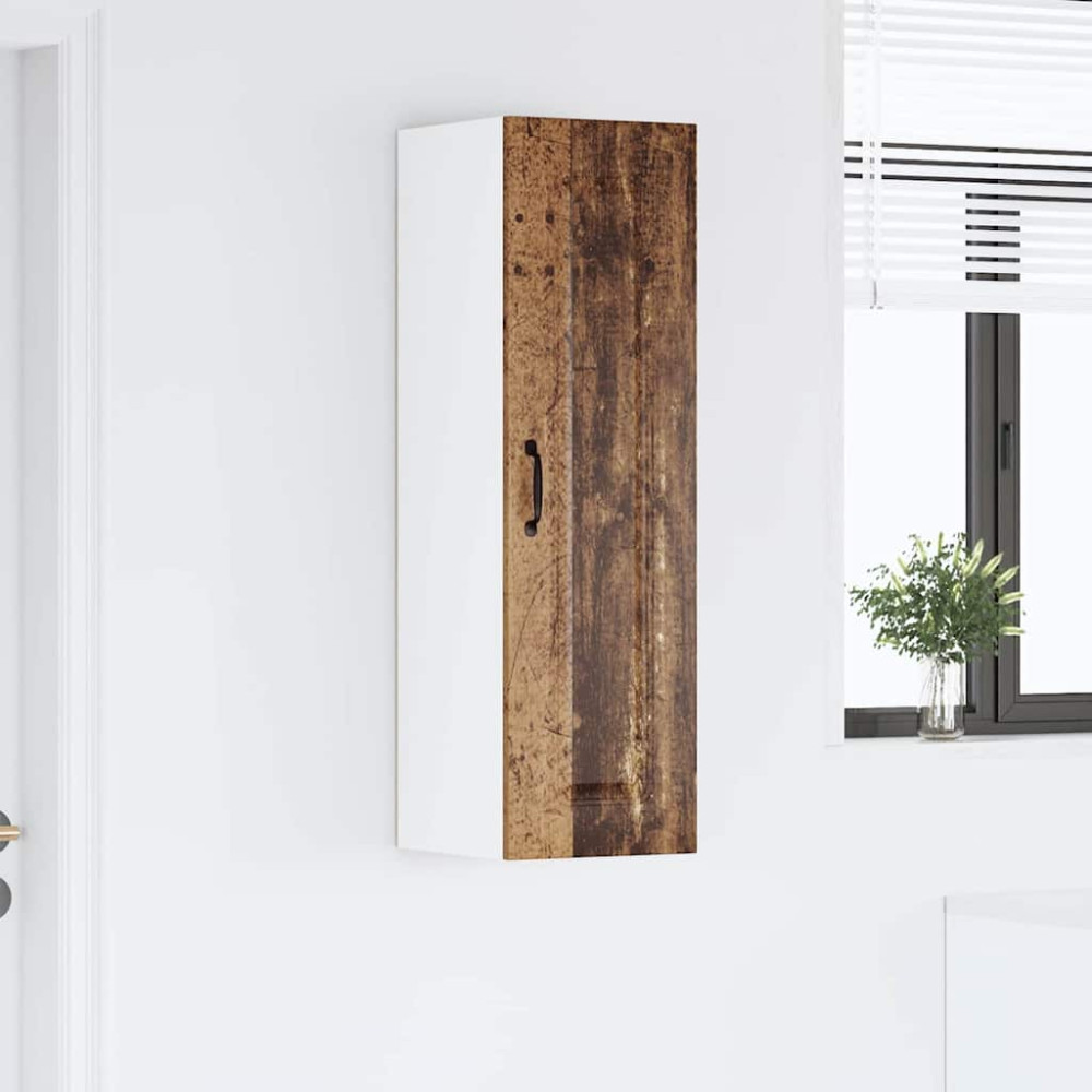 Produktbild för Diskmaskin panel Kalmar Gammalt trä 30 x 31 x 100 cm