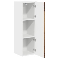 Produktbild för Diskmaskin panel Kalmar Gammalt trä 30 x 31 x 100 cm