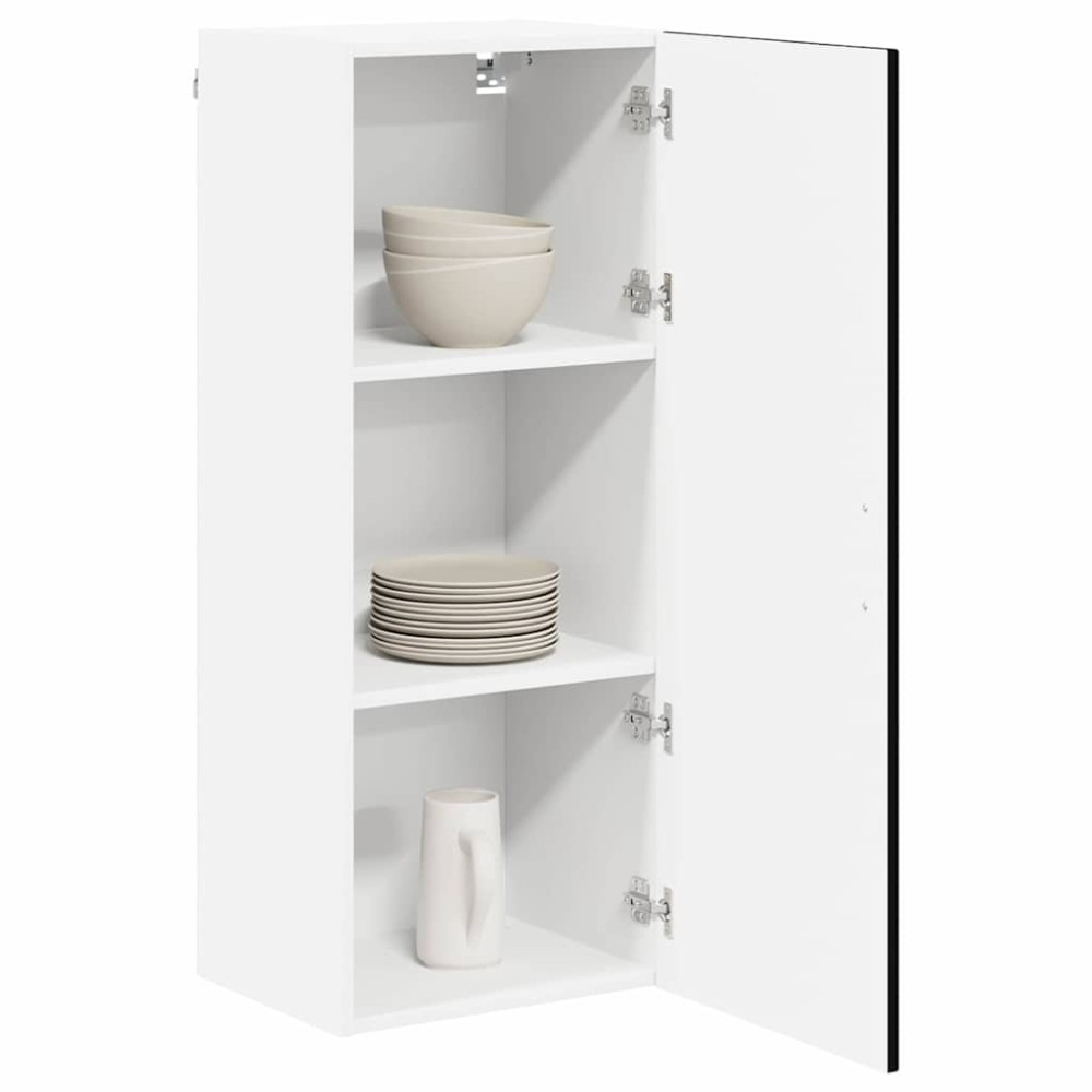 Produktbild för Diskmaskin panel Kalmar Svart 40 x 31 x 100 cm Konstruerat trä