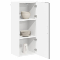 Produktbild för Diskmaskin panel Kalmar Svart 40 x 31 x 100 cm Konstruerat trä