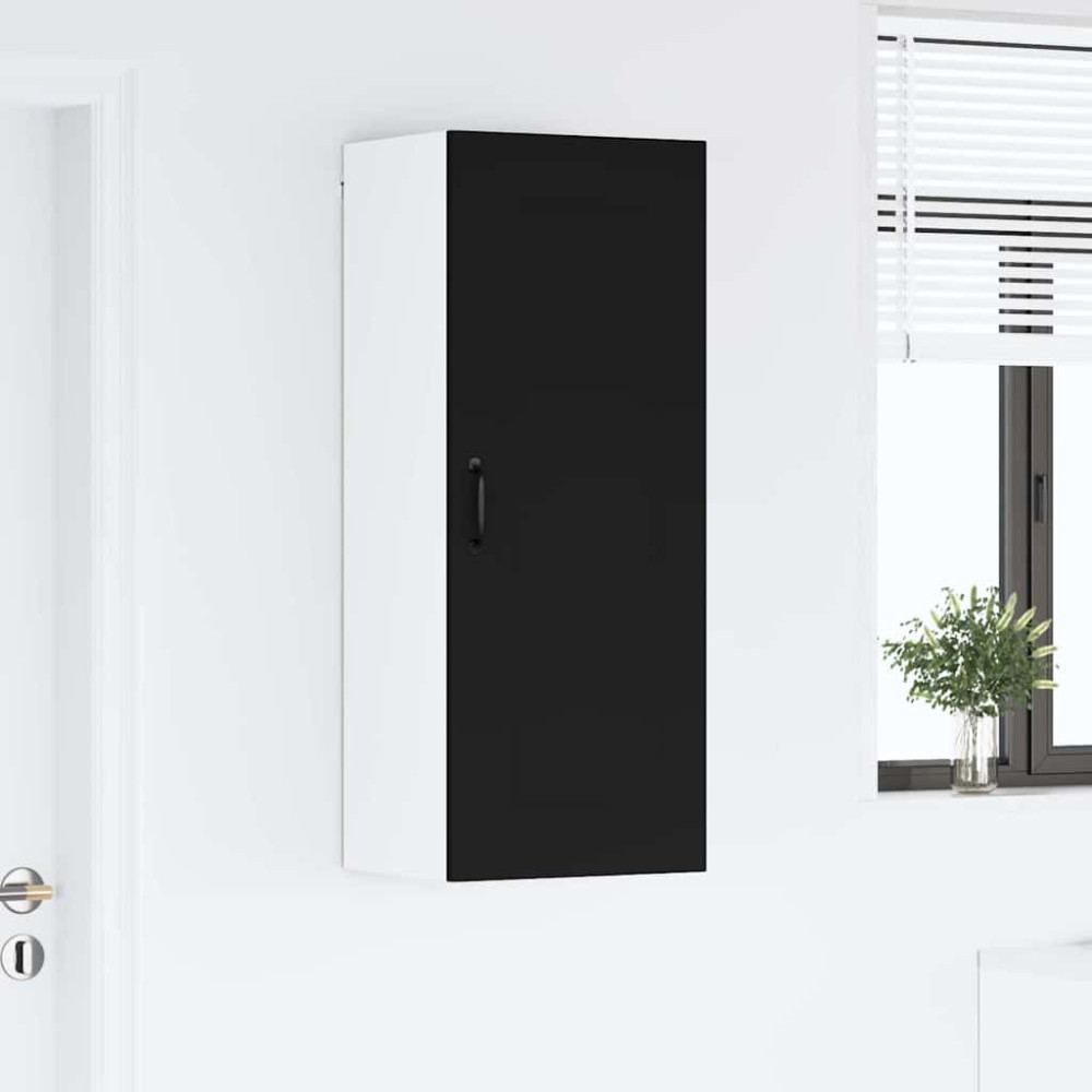Produktbild för Diskmaskin panel Kalmar Svart 40 x 31 x 100 cm Konstruerat trä