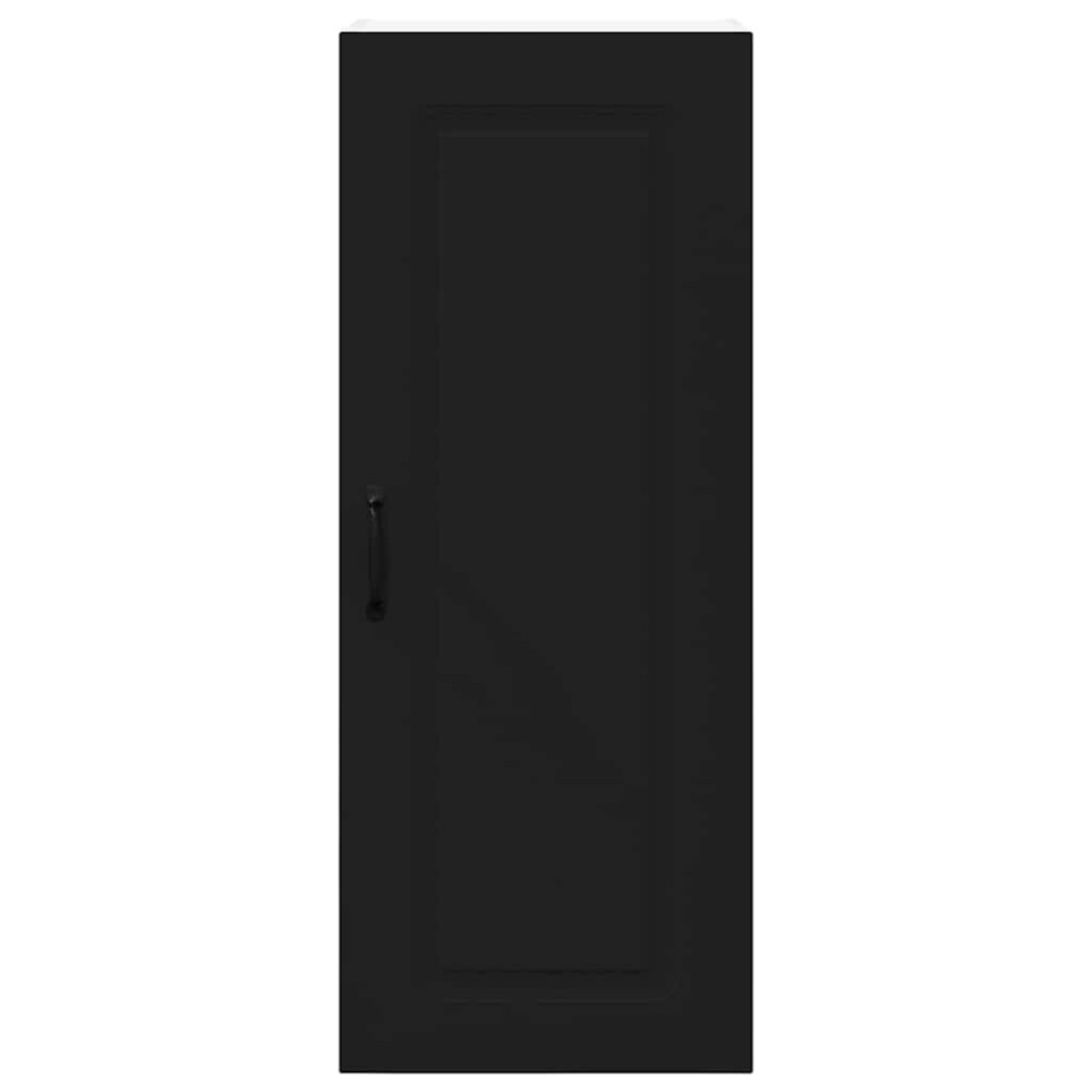 Produktbild för Diskmaskin panel Kalmar Svart 40 x 31 x 100 cm Konstruerat trä