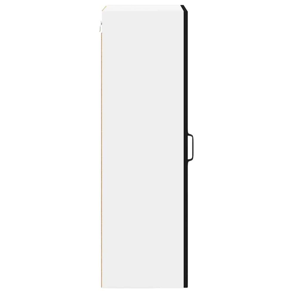 Produktbild för Diskmaskin panel Kalmar Svart 40 x 31 x 100 cm Konstruerat trä