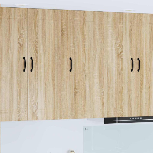 vidaXL Diskmaskin panel Kalmar Sonoma-ek 40 x 31 x 100 cm