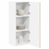 Produktbild för Diskmaskin panel Kalmar Sonoma-ek 40 x 31 x 100 cm