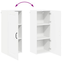 Produktbild för Diskmaskin panel Kalmar Högblanka vita 40 x 31 x 100 cm
