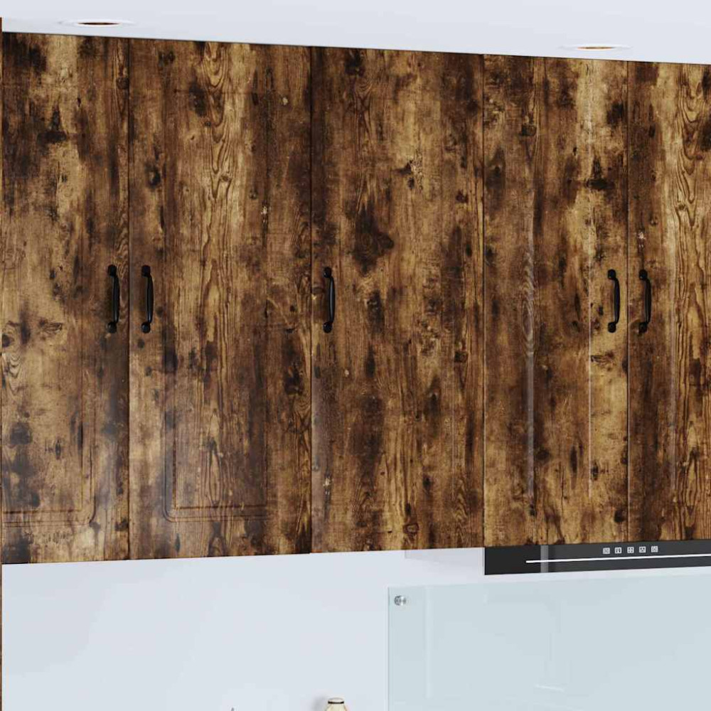 Produktbild för Diskmaskin panel Kalmar Rökt ek 40 x 31 x 100 cm