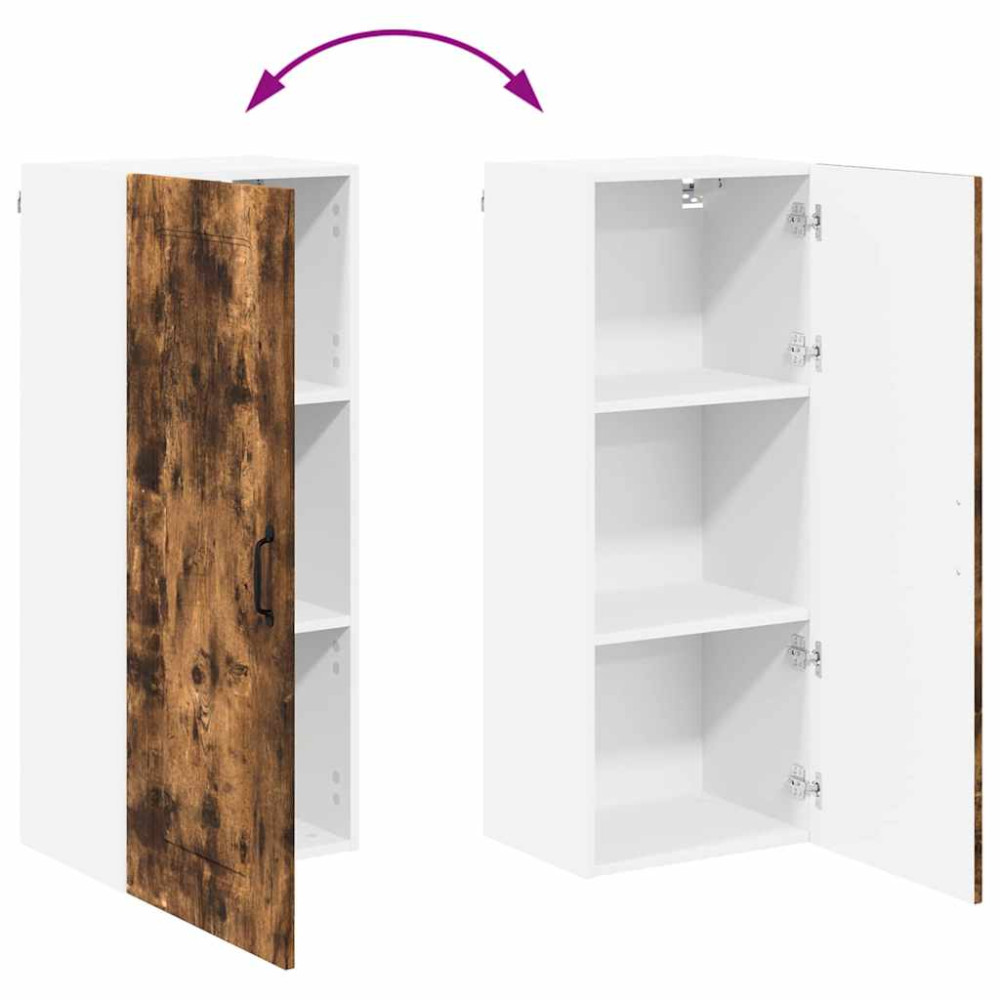 Produktbild för Diskmaskin panel Kalmar Rökt ek 40 x 31 x 100 cm