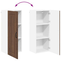 Produktbild för Diskmaskin panel Kalmar Brun Ek 40 x 31 x 100 cm