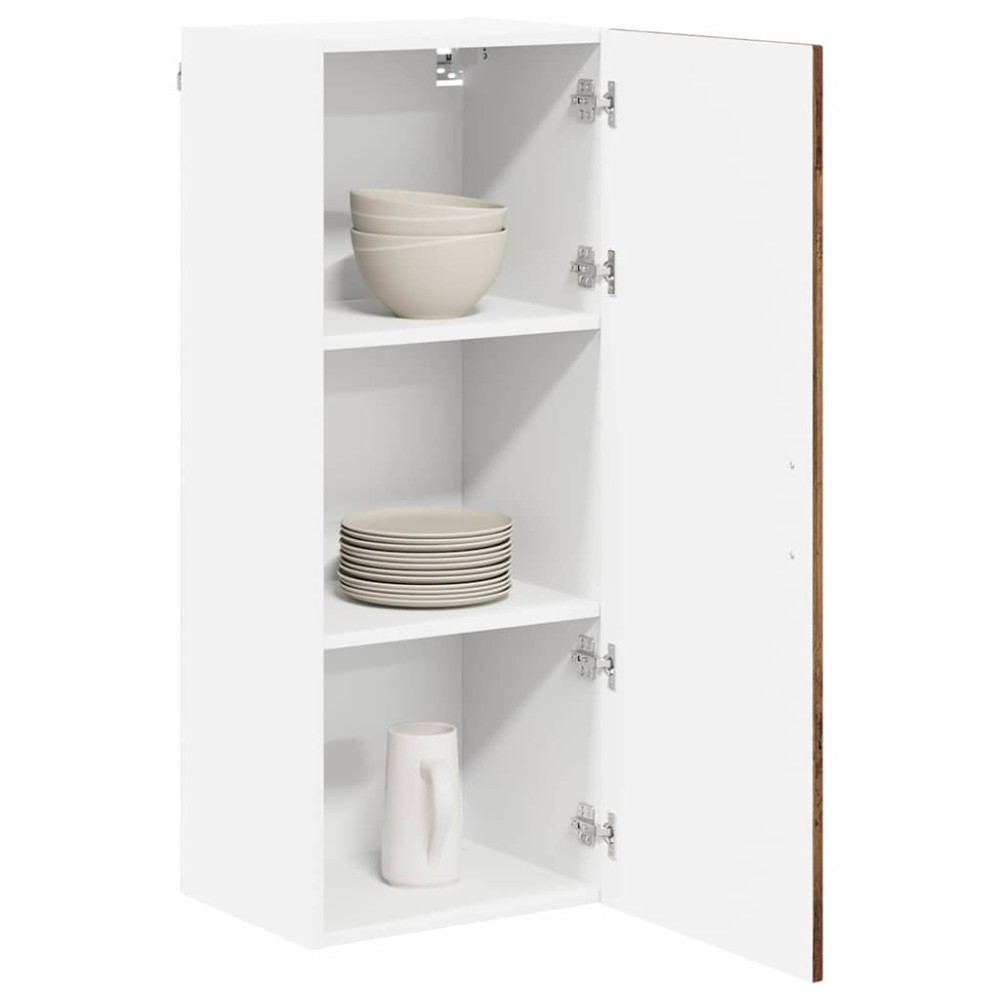 Produktbild för Diskmaskin panel Kalmar Gammalt trä 40 x 31 x 100 cm