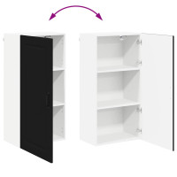 Produktbild för Diskmaskin panel Kalmar Svart 50 x 31 x 100 cm Konstruerat trä