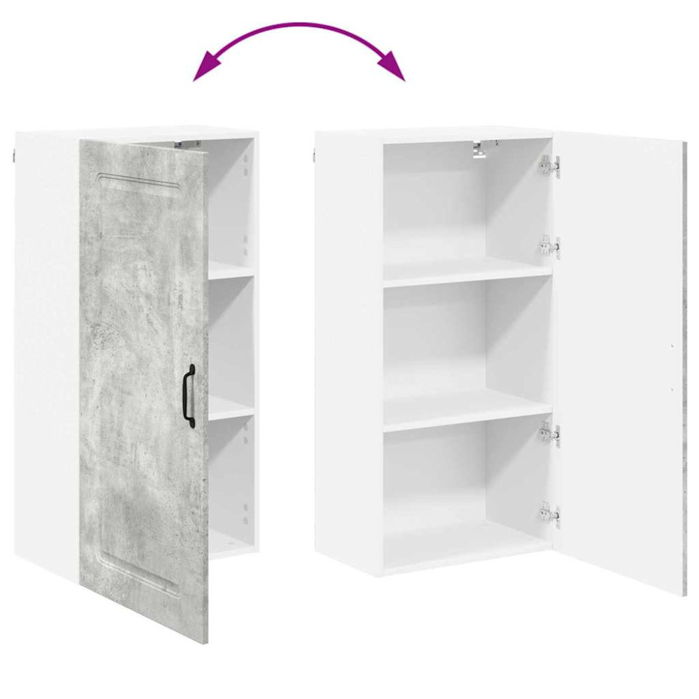 Produktbild för Diskmaskin panel Kalmar Betonggrå 50 x 31 x 100 cm