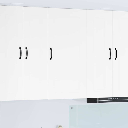vidaXL Diskmaskin panel Kalmar Högblanka vita 50 x 31 x 100 cm