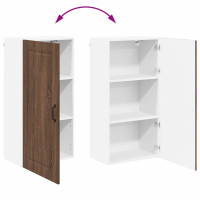 Produktbild för Diskmaskin panel Kalmar Brun Ek 50 x 31 x 100 cm