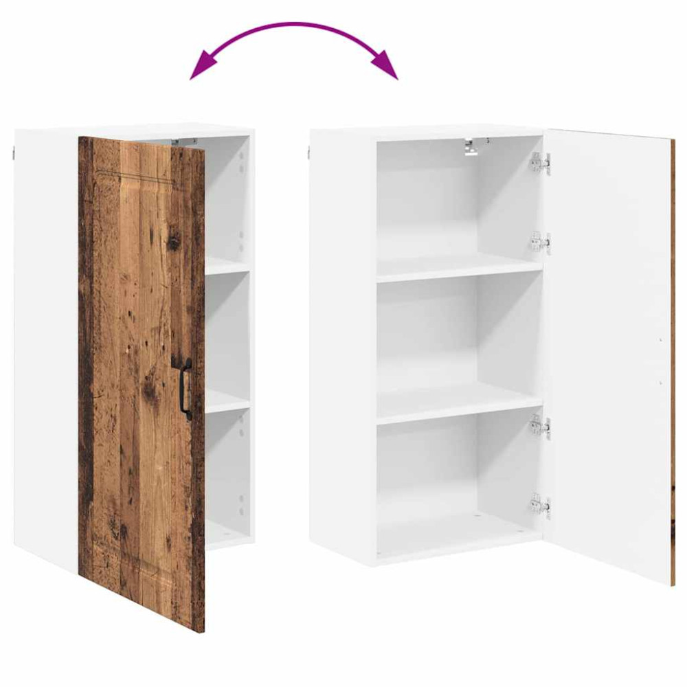 Produktbild för Diskmaskin panel Kalmar Gammalt trä 50 x 31 x 100 cm