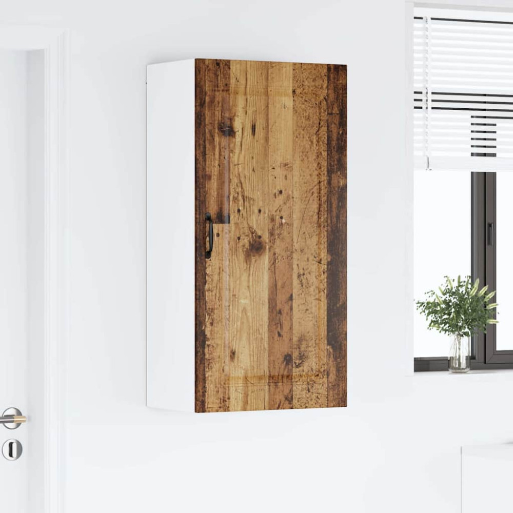 Produktbild för Diskmaskin panel Kalmar Gammalt trä 50 x 31 x 100 cm
