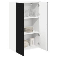 Produktbild för Diskmaskin panel Kalmar Svart 60 x 31 x 100 cm Konstruerat trä