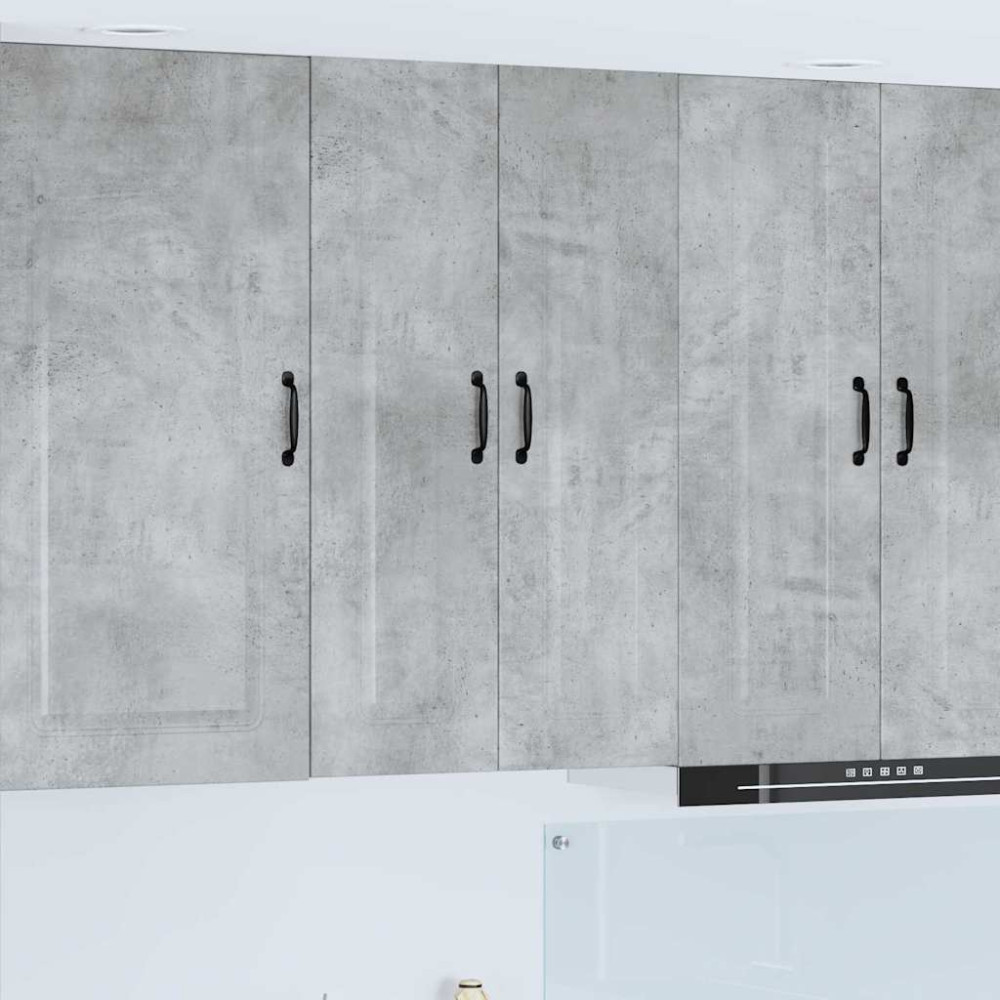 Produktbild för Diskmaskin panel Kalmar Betonggrå 60 x 31 x 100 cm