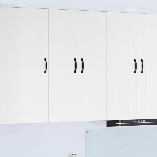 vidaXL Diskmaskin panel Kalmar Högblanka vita 60 x 31 x 100 cm