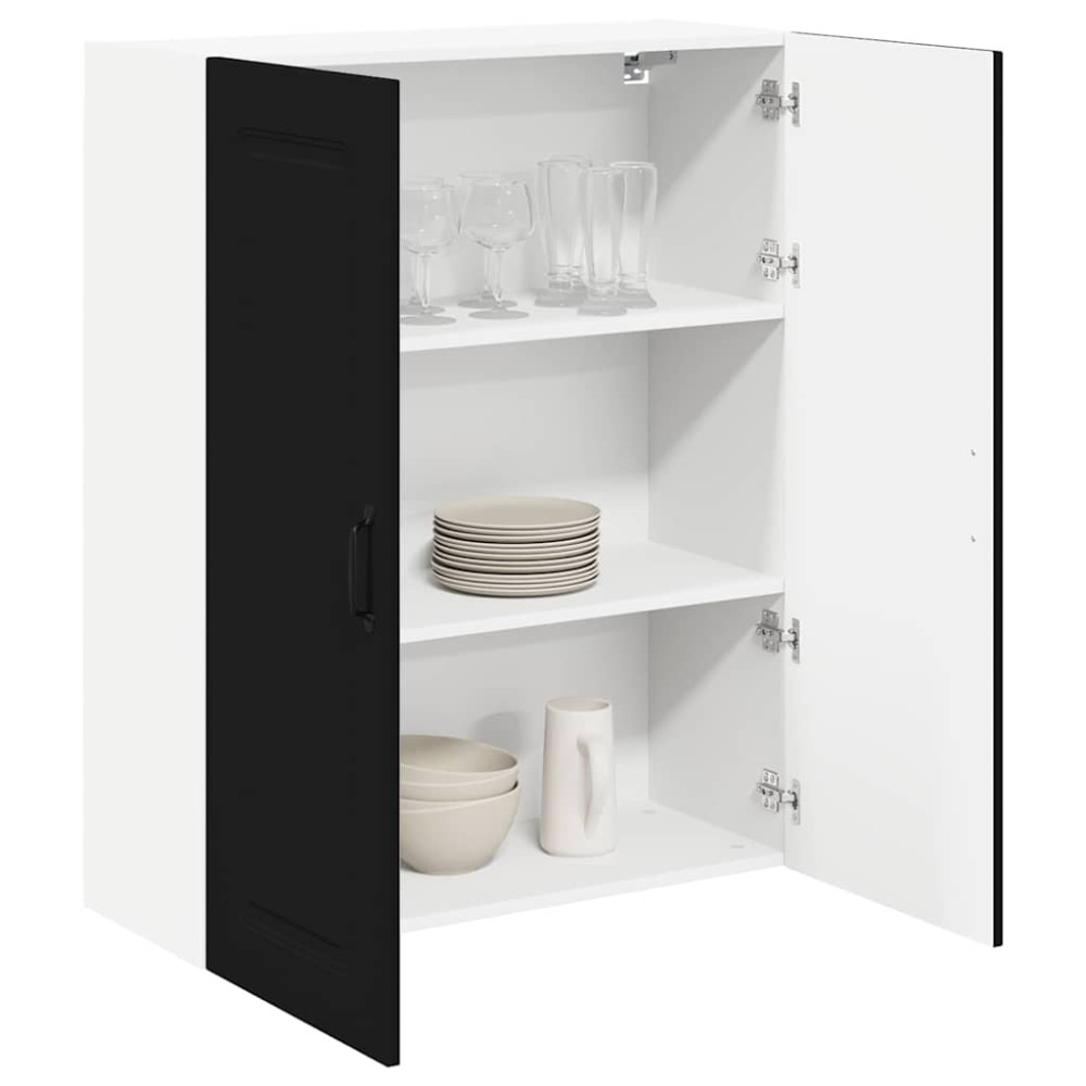 Produktbild för Diskmaskin panel Kalmar Svart 80 x 31 x 100 cm Konstruerat trä
