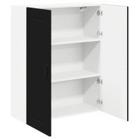 Produktbild för Diskmaskin panel Kalmar Svart 80 x 31 x 100 cm Konstruerat trä