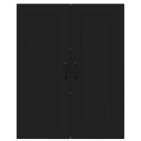 Produktbild för Diskmaskin panel Kalmar Svart 80 x 31 x 100 cm Konstruerat trä