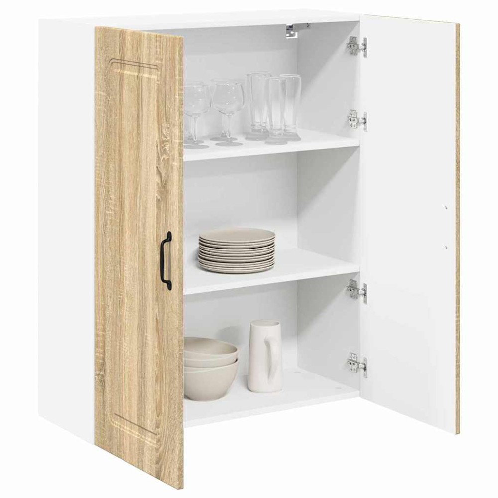 Produktbild för Diskmaskin panel Kalmar Sonoma-ek 80 x 31 x 100 cm
