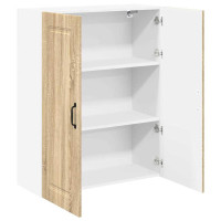 Produktbild för Diskmaskin panel Kalmar Sonoma-ek 80 x 31 x 100 cm