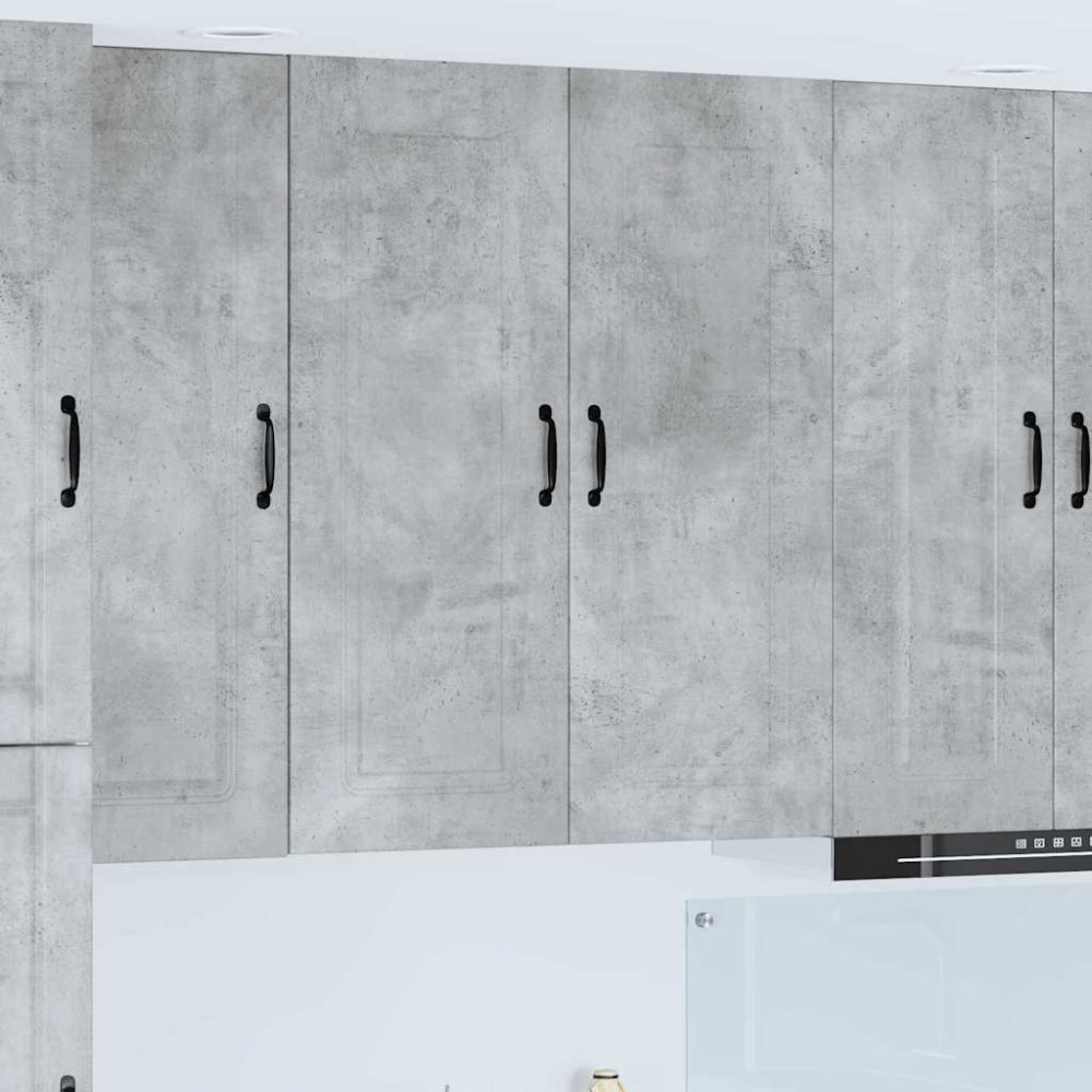 Produktbild för Diskmaskin panel Kalmar Betonggrå 80 x 31 x 100 cm