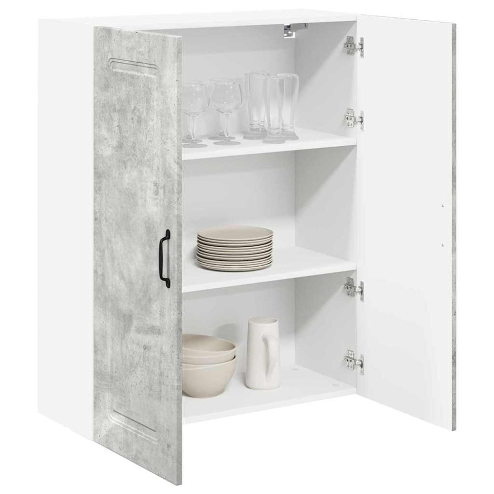 Produktbild för Diskmaskin panel Kalmar Betonggrå 80 x 31 x 100 cm