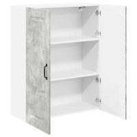 Produktbild för Diskmaskin panel Kalmar Betonggrå 80 x 31 x 100 cm