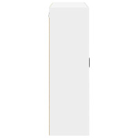 Produktbild för Diskmaskin panel Kalmar Högblanka vita 80 x 31 x 100 cm