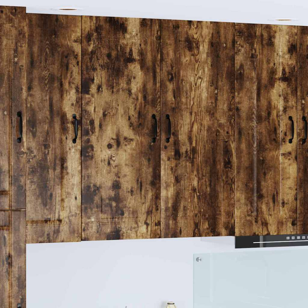 Produktbild för Diskmaskin panel Kalmar Rökt ek 80 x 31 x 100 cm