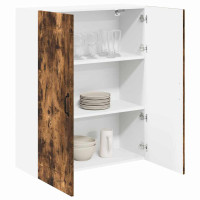 Produktbild för Diskmaskin panel Kalmar Rökt ek 80 x 31 x 100 cm