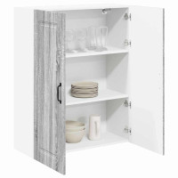 Produktbild för Diskmaskin panel Kalmar Grå Sonoma 80 x 31 x 100 cm