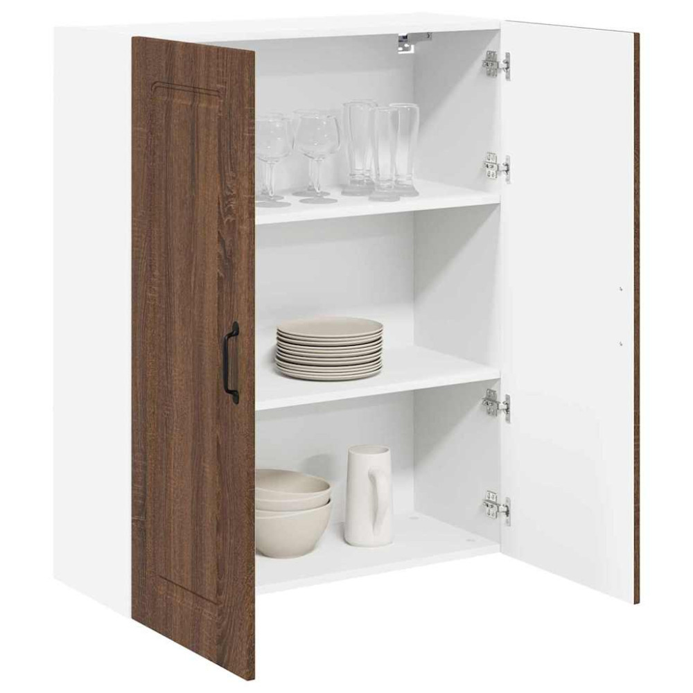 Produktbild för Diskmaskin panel Kalmar Brun Ek 80 x 31 x 100 cm