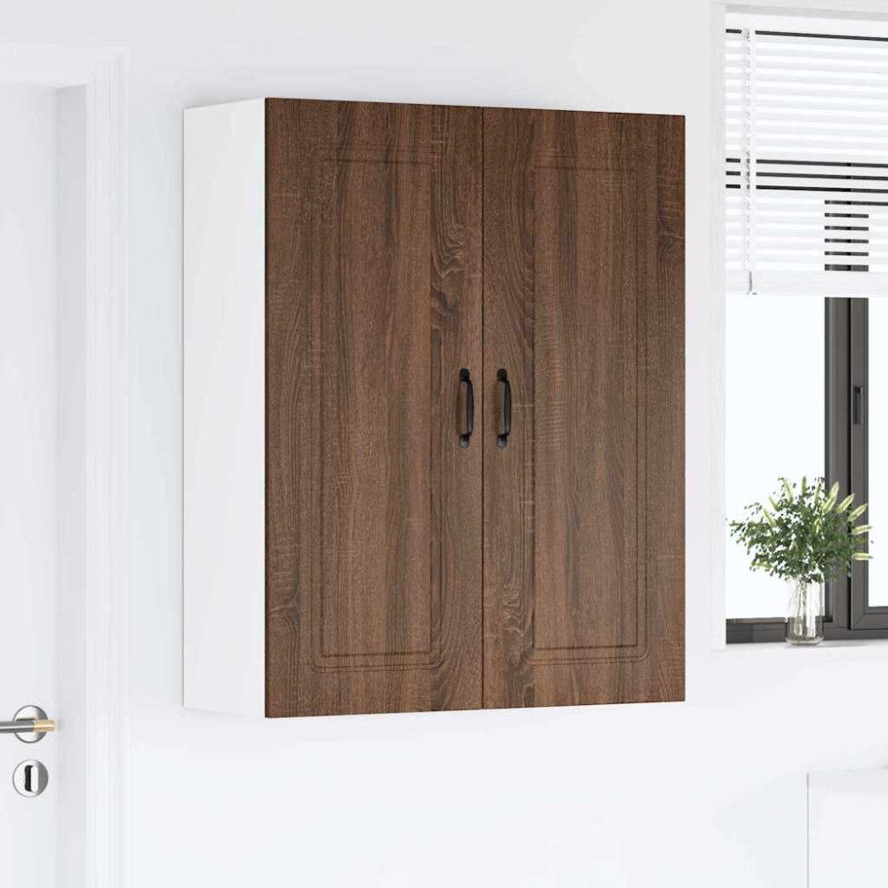 Produktbild för Diskmaskin panel Kalmar Brun Ek 80 x 31 x 100 cm