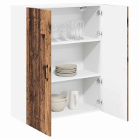 Produktbild för Diskmaskin panel Kalmar Gammalt trä 80 x 31 x 100 cm