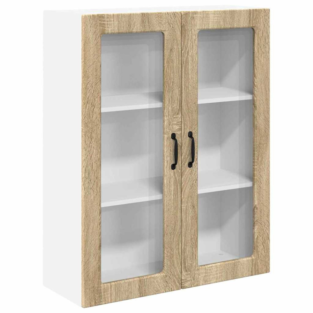Produktbild för Diskmaskin panel Kalmar Sonoma-ek 80 x 31 x 100 cm