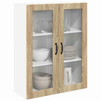 Produktbild för Diskmaskin panel Kalmar Sonoma-ek 80 x 31 x 100 cm