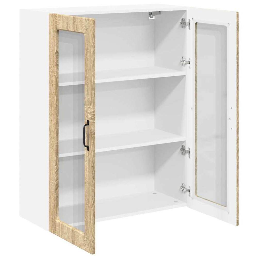 Produktbild för Diskmaskin panel Kalmar Sonoma-ek 80 x 31 x 100 cm