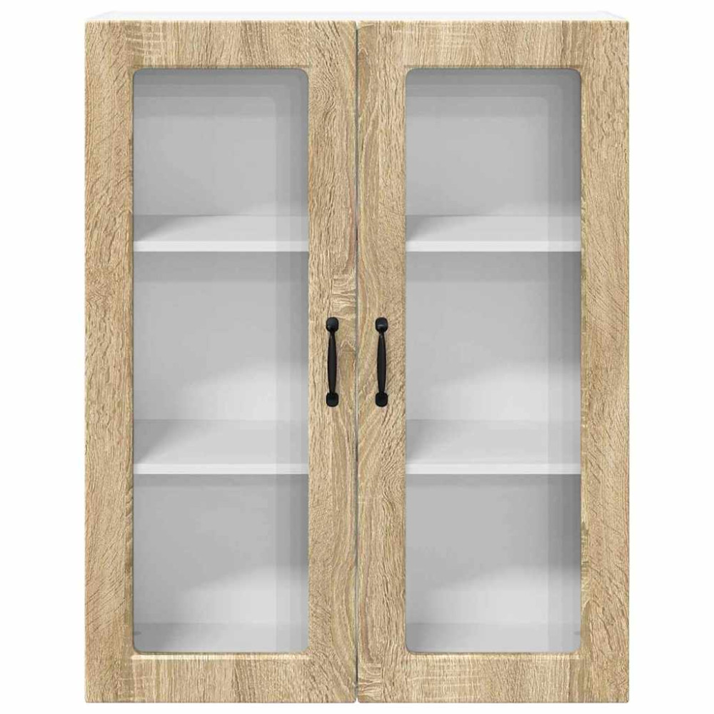 Produktbild för Diskmaskin panel Kalmar Sonoma-ek 80 x 31 x 100 cm