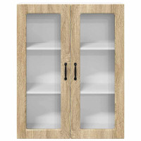 Produktbild för Diskmaskin panel Kalmar Sonoma-ek 80 x 31 x 100 cm