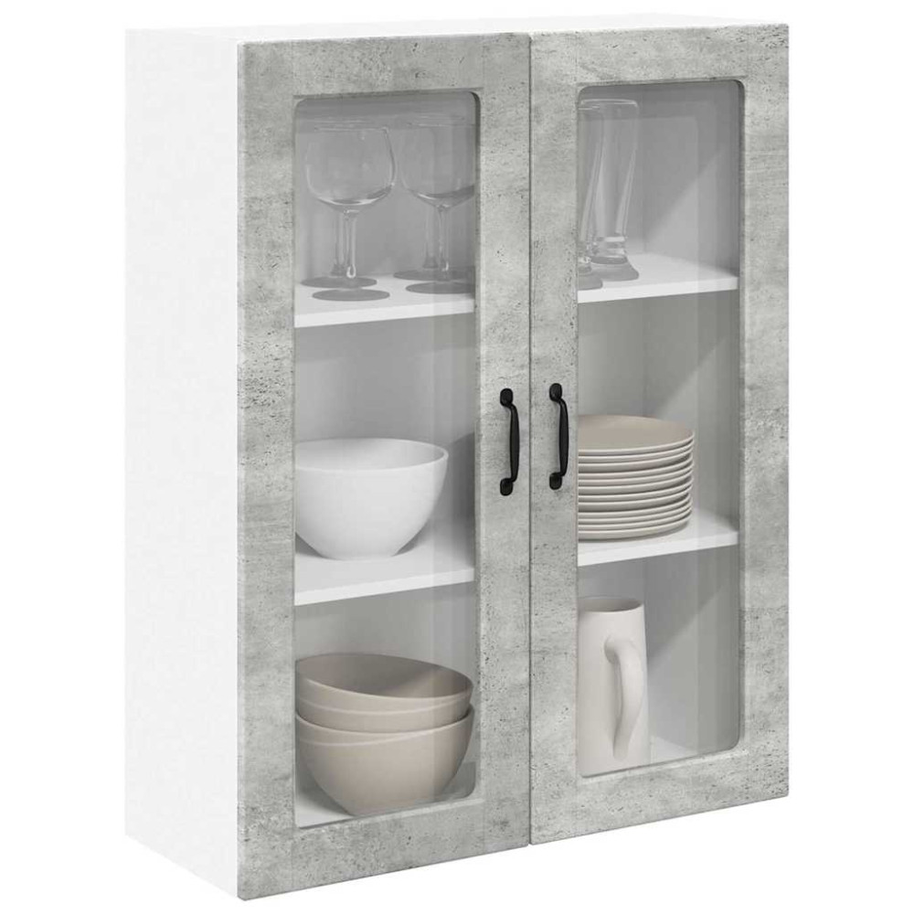 Produktbild för Diskmaskin panel Kalmar Betonggrå 80 x 31 x 100 cm