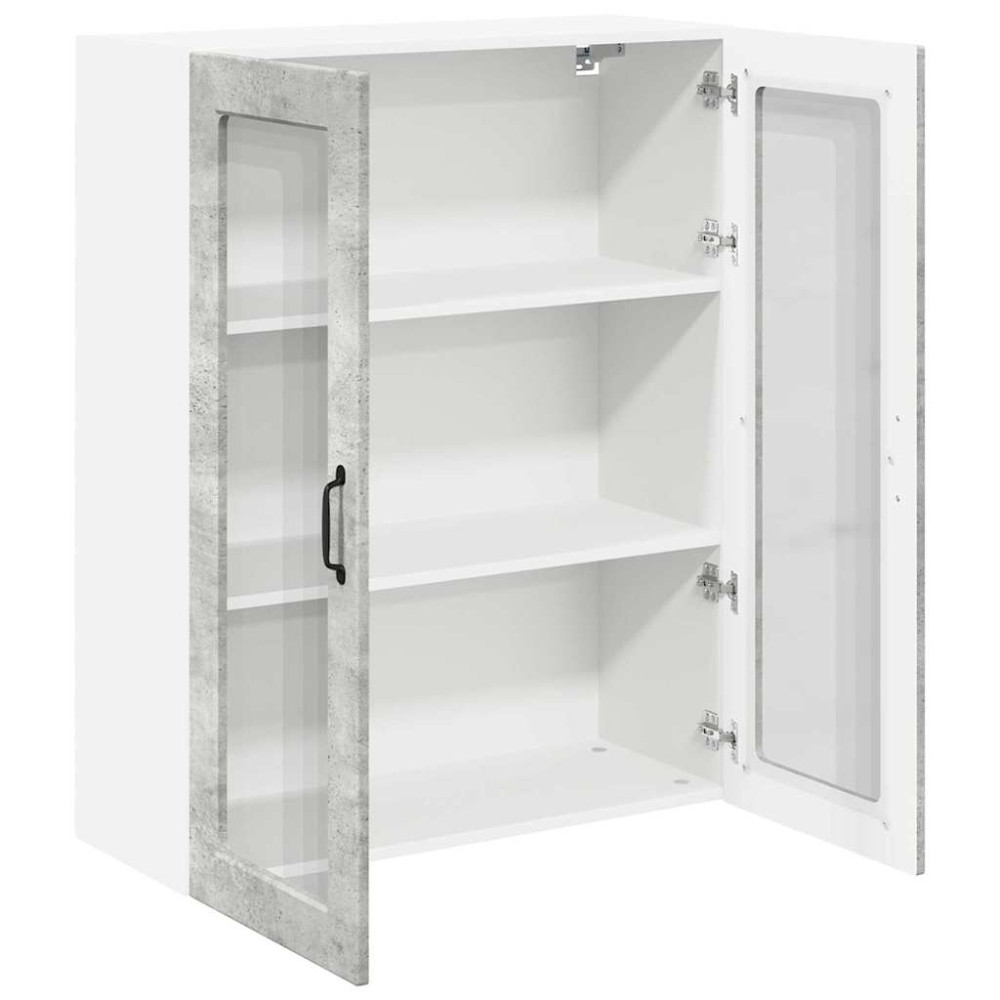 Produktbild för Diskmaskin panel Kalmar Betonggrå 80 x 31 x 100 cm
