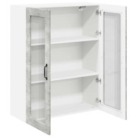 Produktbild för Diskmaskin panel Kalmar Betonggrå 80 x 31 x 100 cm