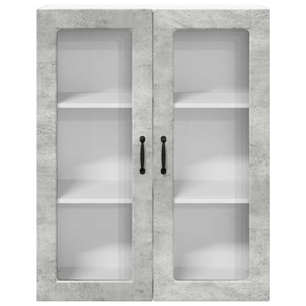 Produktbild för Diskmaskin panel Kalmar Betonggrå 80 x 31 x 100 cm