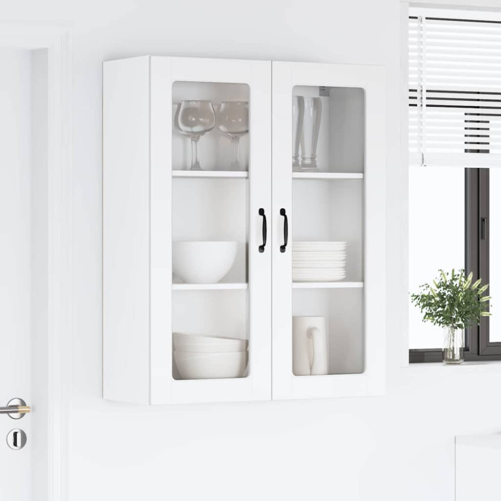 Produktbild för Diskmaskin panel Kalmar Högblanka vita 80 x 31 x 100 cm